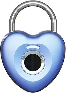 KXDFDC Fingerprint Padlock Smart Electronic Lock Small Lock Household Password Lock Padlock Cabinet Lock