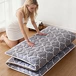 Vibe bear Premium Foam Japanese Futon Floor Mattress Twin Size 39"x 80",100% High Density Foam Comfortable Floor Mattress,3.2" Thicken Foldable Sleeping Pad,Dormitory Tatami Mat