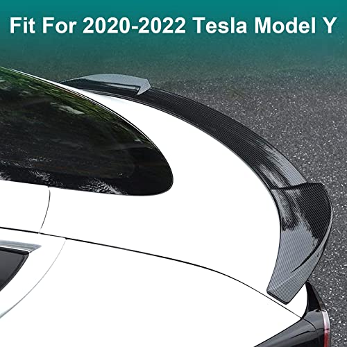 Wonvon Fit For 2020-2022 Tesla Model Y Spoiler Wing Performance Rear Wing Car Styling Kits Fit For 2020 2021 2022 Tesla Model Y Accessories #TOP1