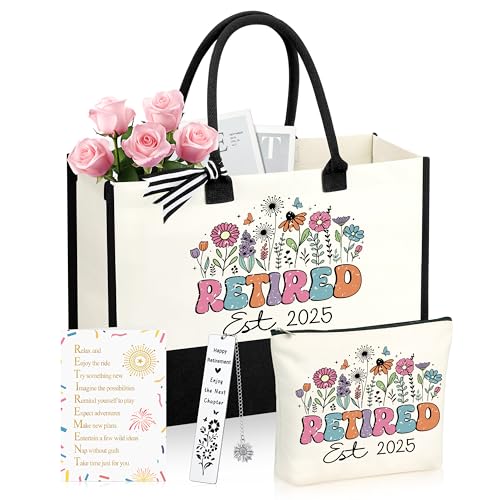 DOGMEM Retirement Gift for Woman, 2025 Cool Retired Gifts for Teacher Nurse Boss Coworker Best Friend, Unique Retirement Gifts for Women, Retired Gift Ideas Christmas Gifts