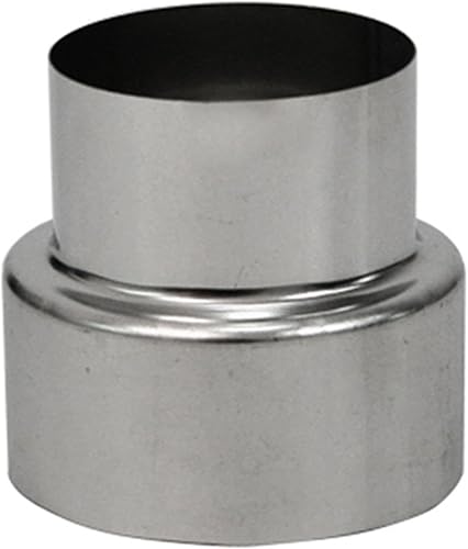 Miniatura 6 de Bothyi Adaptador de tubo de estufa Reducción de tubería de conexión de chimenea, conector reductor de chimenea, para suministros de alpinismo