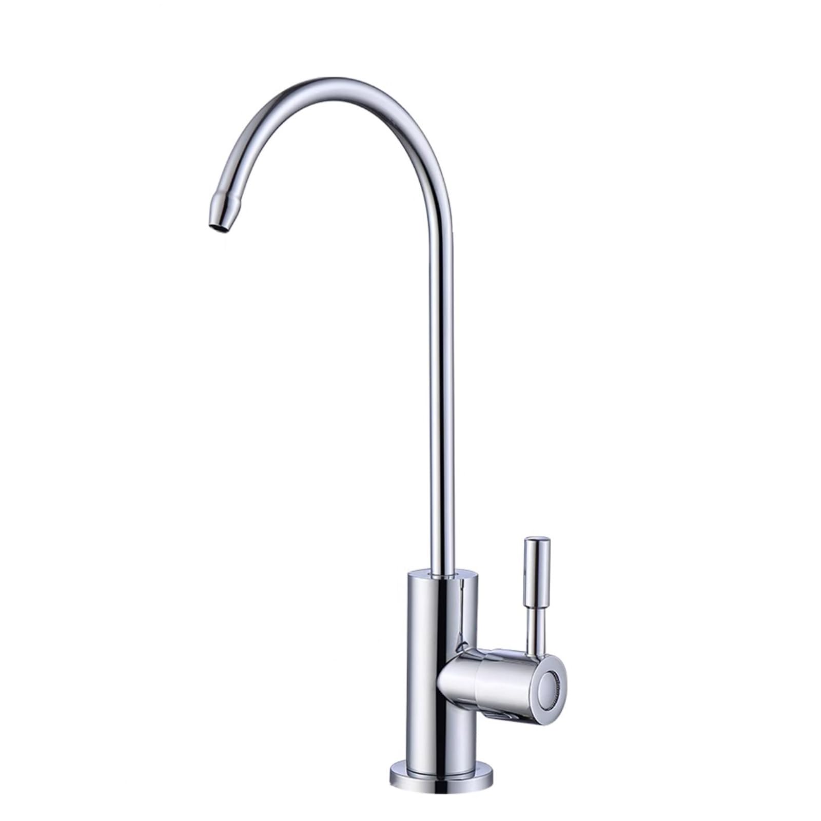 Faucet Filter Tap, Kitchen Sink Faucet Stainless Steel 360° Rotat,A (A A)