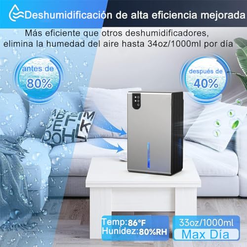 Consejos para Comprar Deshumidificador Walmart para comprar online. 17 Deshumidificador Walmart marca BOKOPTYR (2)