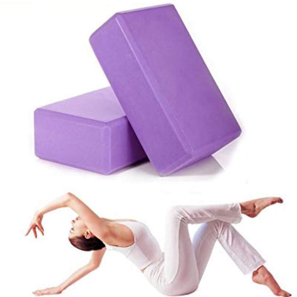 AP & ZP high Density eva Foam Yoga Blocks Set of 2,Non Toxic Anti Skid Yoga Brick Block for Improve Strength and Aid Balance and Flexibility for Women Yoga Accessories Equipment(Multicolour) (B0BW7MQ9HV) Amazon Price History, Amazon Price Tracker