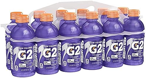 Gatorade G2 Grape, 12 Fl Oz Bottles, 12 Pack