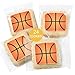 Basketball Cookies Individually Wrapped Party Favors 24 Pack Bulk Sports for Kids Game League
