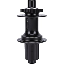 Bicycle Hub, 24 Hole Aluminum Alloy Rear Disc Brake Hub, High Strength Design for 8-11 Speed Mountain Road Bike, 142mm Width Thru Axle