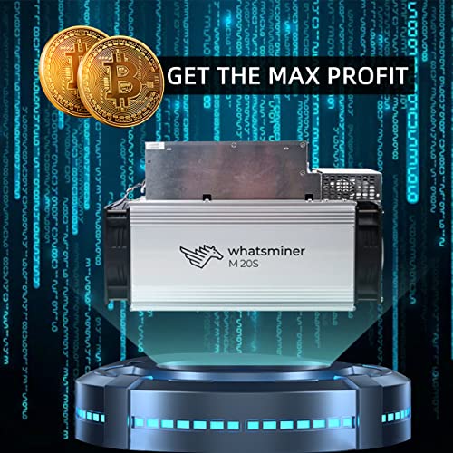 Image of Whatsminer M20S 65TH /S Bitcoin Miner Machine, Professional BTC ASIC Bitcoin Mining Machine Better Than S9 S9J S9K