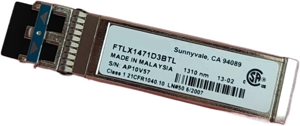 FTLX1471D3BTL Fiber SFP 10GB 10KM/10GBASE-LR 1310NM SM 10gb Sfp Module Single Mode lr Sfp 10g Optical Switch