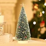 クリスマスツリー ミニ 卓上 23cm Luxspire ミニクリスマスツリー 卓上ツリー クリスマス飾り ミニツリー 装飾品 鈴 松の木型 人工 木製ベース 北欧風 デコレーション インテリア クリスマス用 プレゼント ギフト 雰囲気 christmas tree