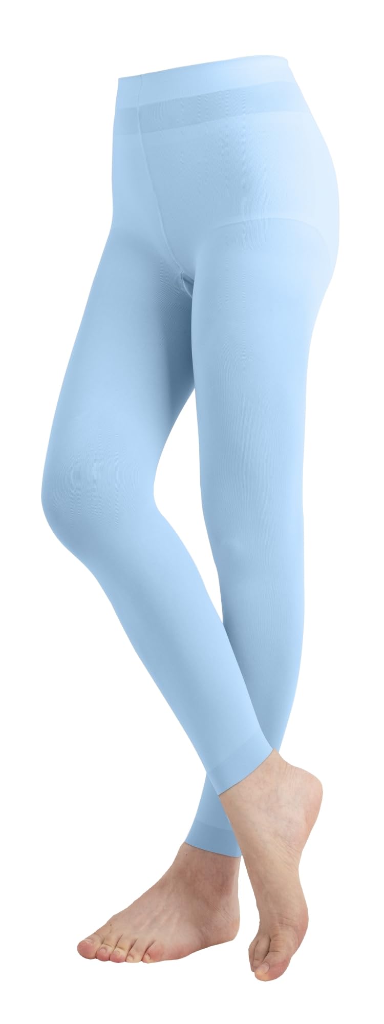 EMEM ApparelWomen's Solid Colored Opaque Microfiber Footless Tights