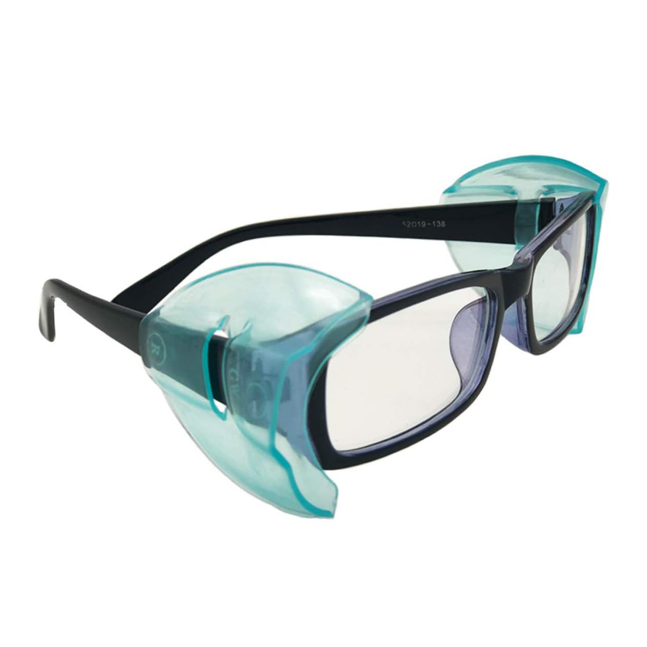 Protections Latérales Pour Lunettes | Ailes TPU Anti-choc Anti-rayure | Lot De 4 Pour Chantier, Laboratoire, Bricolage