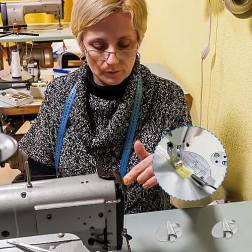 Kit de 8 Pies para Dobladillo Rizado para Máquina de Coser miniatura 6