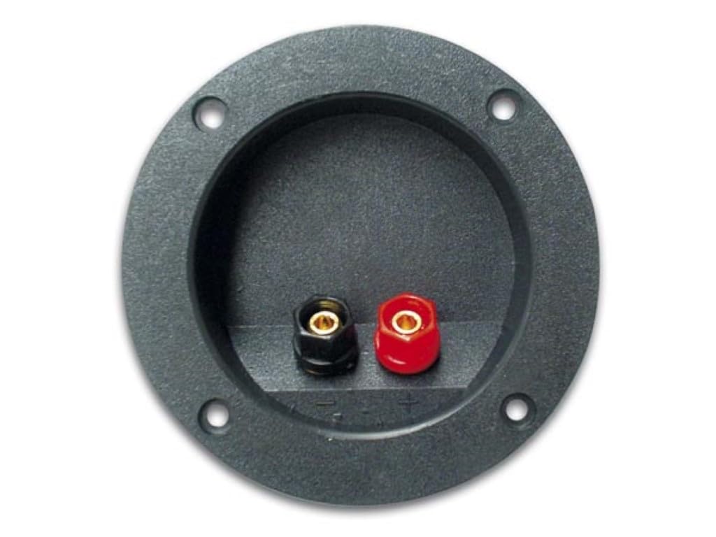 Bornier Rond Doré pour Enceinte Velleman LSC4G