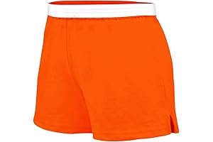 Authentic Youth Girls' Orange Soffee Shorts
