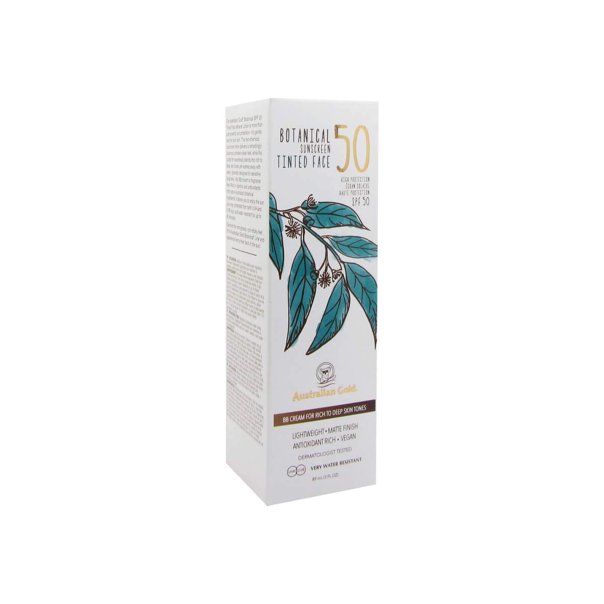 Australian Gold Australian Gold Botanical SPF 50 Dark Faces, 89 ml