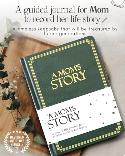 Moms-Life-Story-Journal-Hardcover-A-Meaningful-Keepsake-for-Mom-to-Share-Her-Journey-and-Memories-Book-Includes-250-Prompt-Questions-Sentimental-Gifts-for-Mothers-Day-Birthday-Christmas Moms Life Story Journal Hardcover A Meaningful Keepsake for Mom to Share Her Journey and Memories Book Includes 250 Prompt Questions Sentimental Gifts for Mothers Day Birthday Christmas