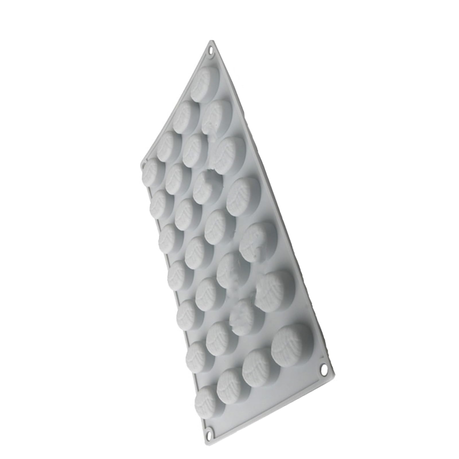 CAZSTYK Silicone Cocoas Pods Mold for Homemade Mousses Jelly and Pastries Decoration with 6/12 / 28 Wells Coffee Chocolate Mold