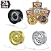 2 Dozen Metal Diecast YoYo Bulk Toy YoYo For Party Favors (Set of 24)