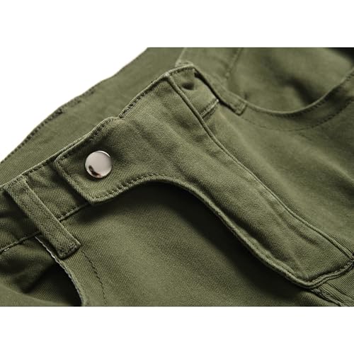 Maiyifu-GJ Men's Slim Fit Moto Biker Jeans Distressed Skinny Stretch Denim Pants Retro Ripped Straight Washed Jean Trousers4