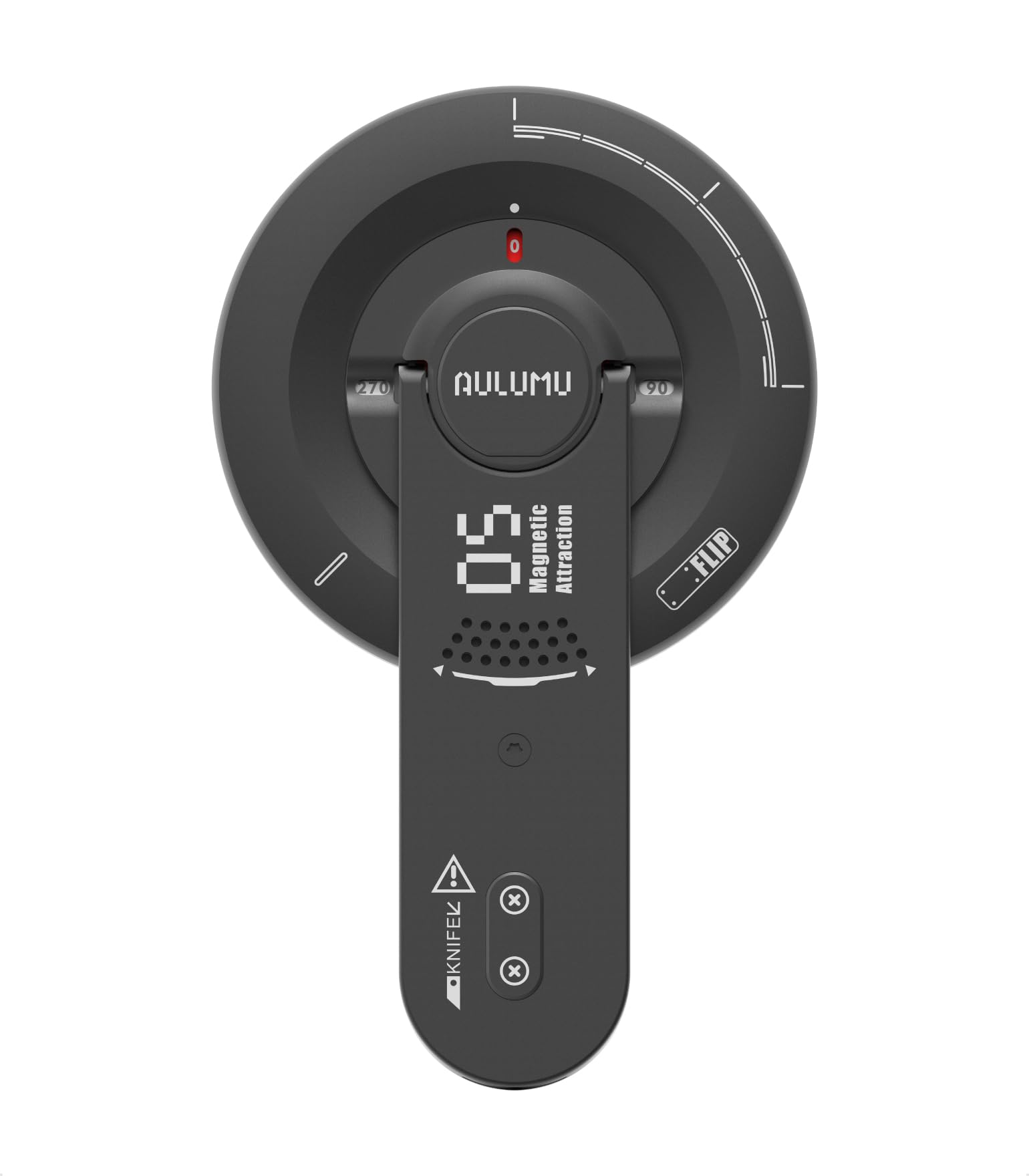 Aulumu G05 Air for MagSafe Grip Stand | Rotation Angle Adjustment |Aluminium Alloy Ultra Light & Ultra Thin | with Box Opener- Black-picture-24