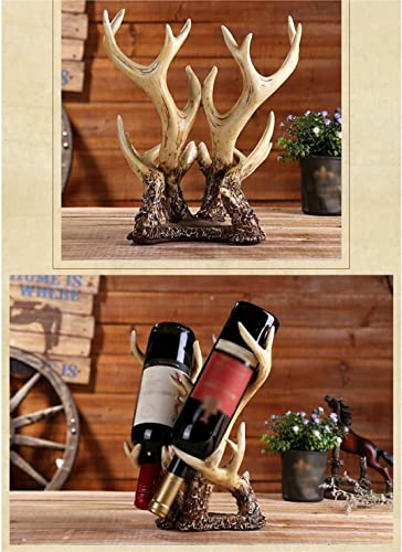 Soporte para botellas de vino con diseño de asta de ciervo miniatura 6