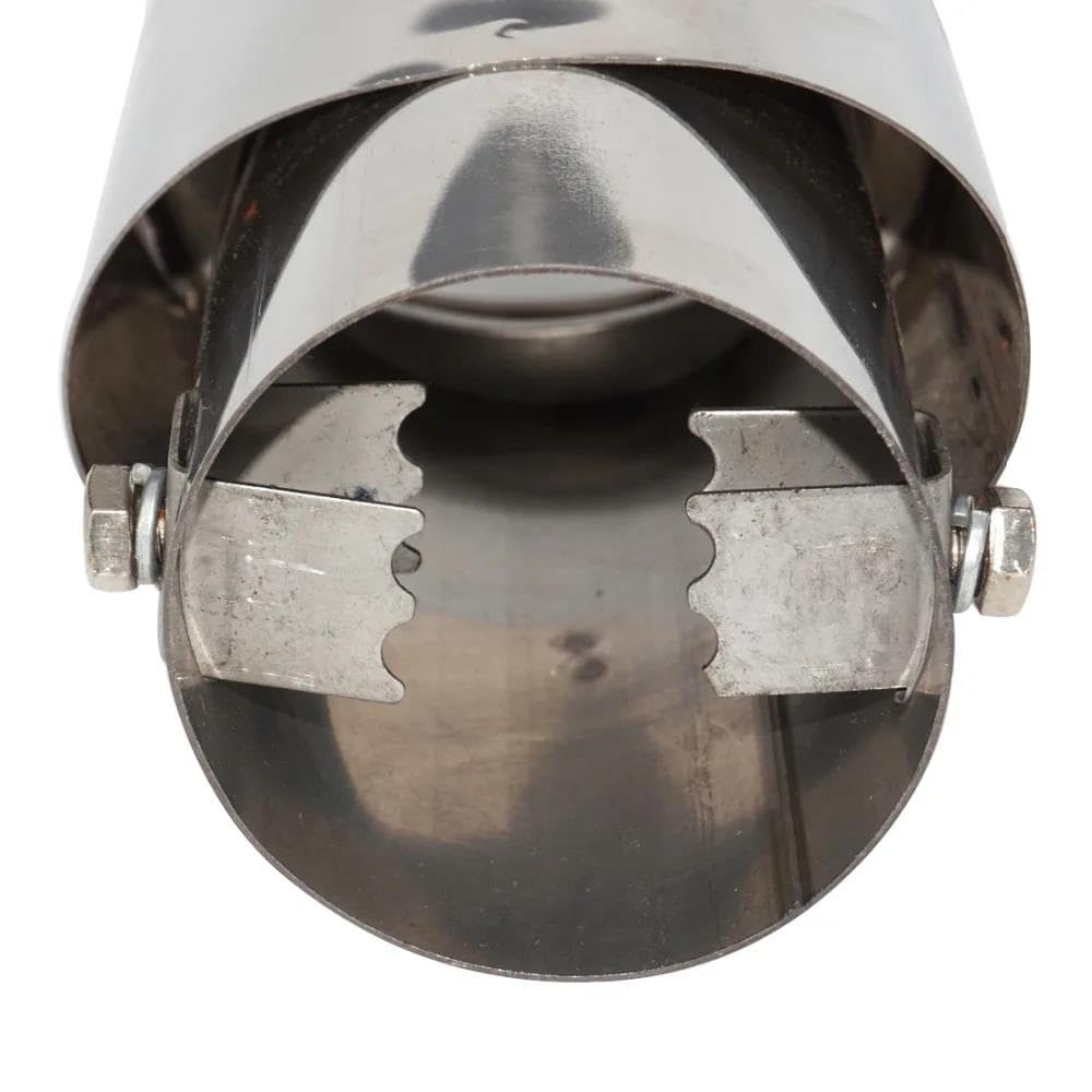 Para Subaru Para Forester 2008 2009 2010 2011 2012 2x 2.5" 63mm Tubo De Escape De Acero Inoxidable Tubo De Escape De Coche