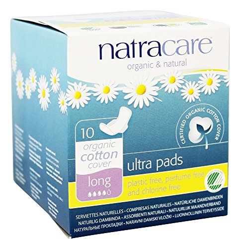 Compresas Largas Con Alas Bio Natracare 10 Uds