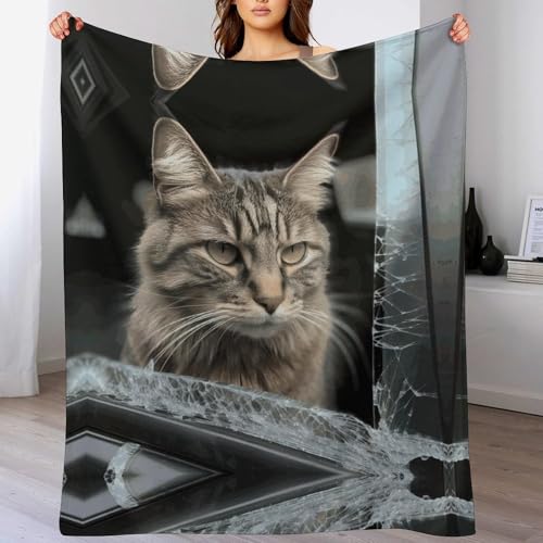 Couverture en molleton douce pour soirées cocooning sur canapé