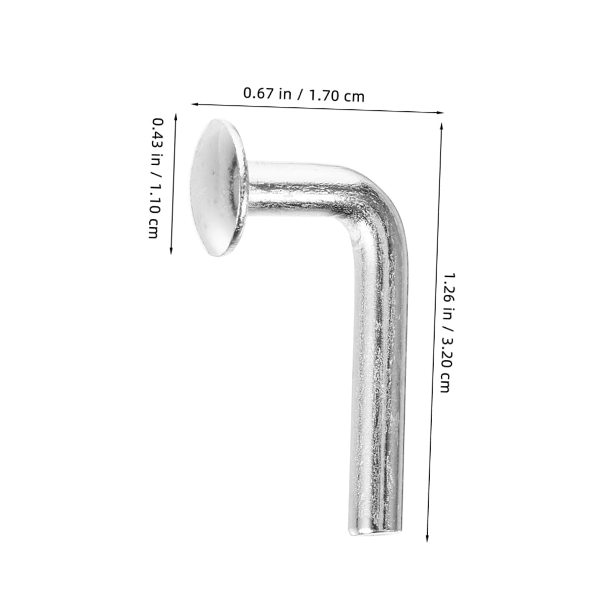 GLEAVI Heavy Duty Pallet Rack Safety Bolt Set 50pcs Galvanized Drop Pin for Storage Shelves Industrial Shelving