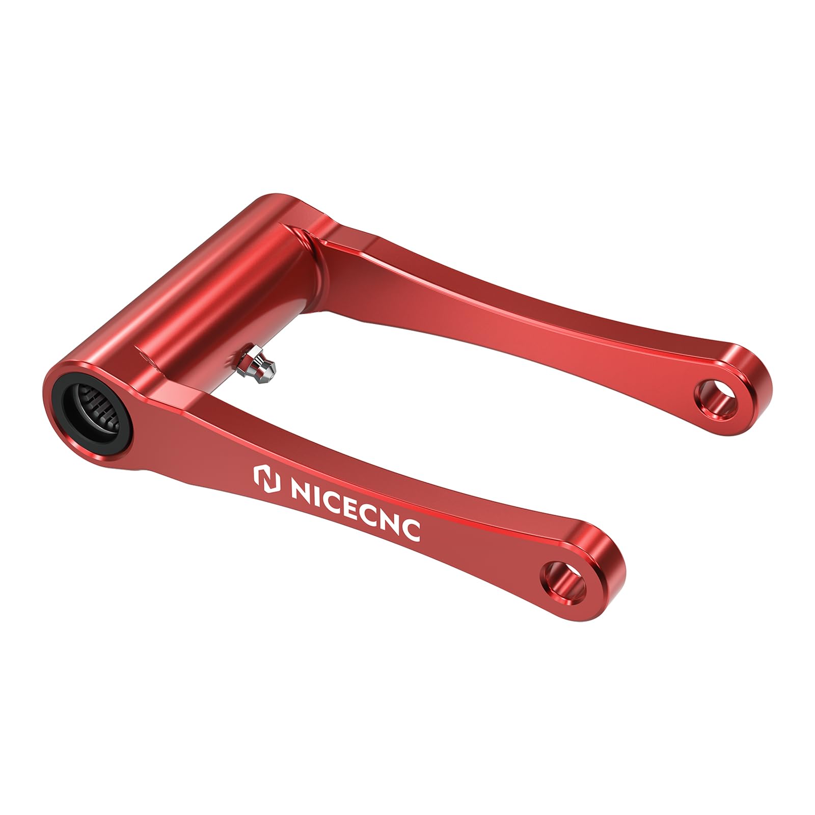 NICECNC Tieferlegungslenker-Kit Compatible with Honda CRF300L Rally 2021-2024, CRF300L 2021-2024, eloxiert, CNC-gefräst, 1,75 Zoll, Ersatz für 52475-K1T-E10, Aluminium, rot
