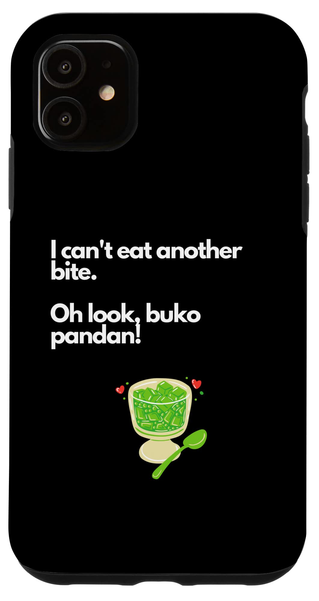 iPhone 11 Filipino Tagalog Food Buko Pandan Favorite Case