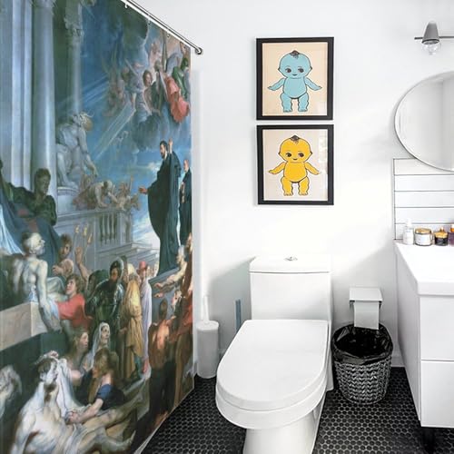 Ensemble décoration salle de bain moderne en tissu haut de gamme - 5