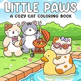 Photo Gallery little paws: a cute cat coloring book of calm days and cozy lounging — easy and fun, hand-drawn designs for adults and teens Photo Gallery little paws: a cute cat coloring book of calm days and cozy lounging — easy and fun, hand-drawn designs for adults and teens