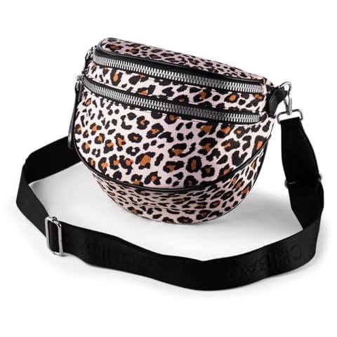 Yigorie Leopard Print Cross Body Bag Cover