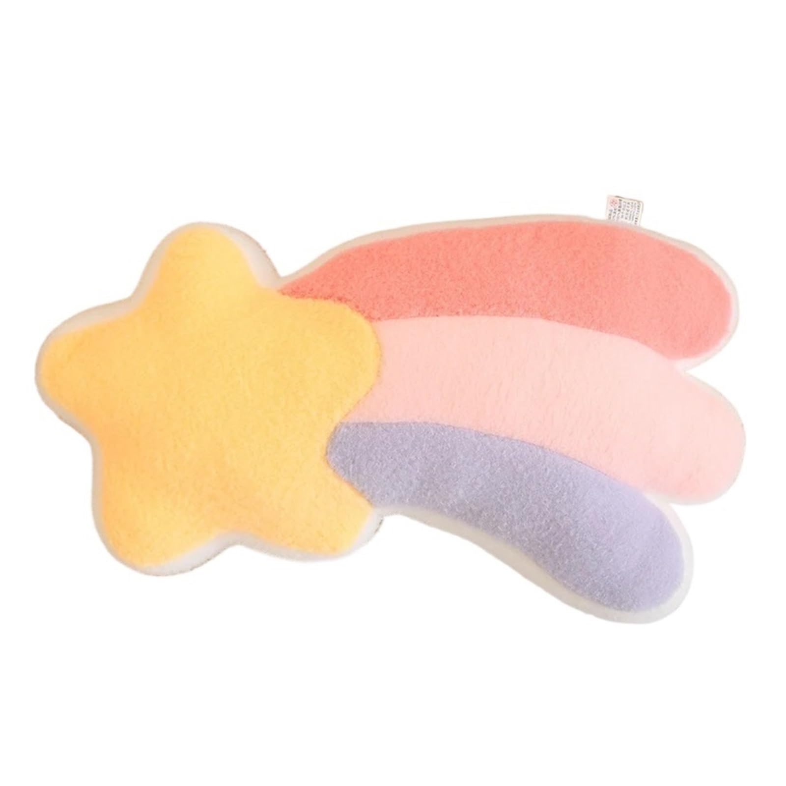 LUYSGBXR Throw Pillow Candy Rainbow Lucky Cloud Star Moon Plush Pillow Colorful Crown Memeor Cushion Sofa Home Decoration Throw