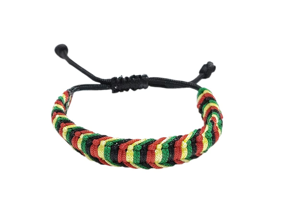 PRODUCTMINE® RASTA BRACELET ADJUSTABLE WRISTBAND HANDMADE RASTA BRACELET FRIENDSHIP BAND FOR WOMEN AND MEN SKIN FRIENDLY (B0B2RXPK27) Amazon Price History, Amazon Price Tracker