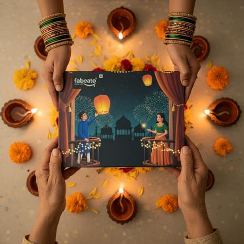 Image of Fabeato Premium Diwali Gift Pack 550g - Mixed of Healthy Dry Fruits, Nuts & Seeds | Perfect Diwali Gift for Loved ones| Gourmet Gift| Corporate Gifts