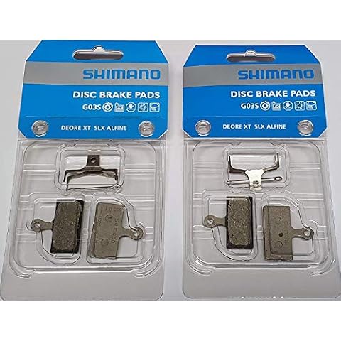 Tuning Pedals Shimano Bremsbelag G03S, 2er Set für vorn und hinten, Y-8WW98030 Cover