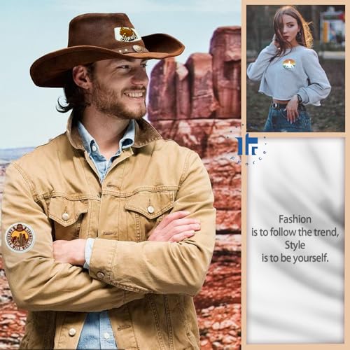 Ifforce 20 SUBLIMATION BLANK LEATHER PATCHES 20 Pcs Full Sublimation Blank Leatherette Patches Without Border thumb #5