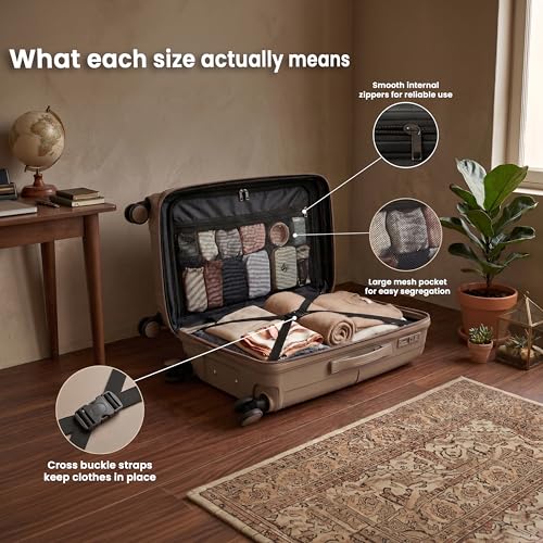 Image of Explore Luggage Trolley Bags | Polypropylene Durable Hard Shell | Polypropylene Durable Hard Shell, TSA Type Lock, 360 Disc Spinner Wheels, Expandable Suitcase