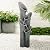 Chilscreamni Waterfall Garden Fountain w/LED Lights - 33 1/2” H Curved Cascading Indoor Outdoor Water Fountain with Built-in Quiet Pump&LED Lights, Perfect Garden Water Feature, Patio Fountain