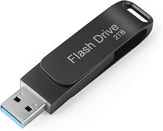 2TB USB Flash Drive, Large Storage Thumb Drive, High-Speed Flash Stick 2000GB, Portable U Disk Pen Drive, Memory USB Stick 2TB Data Storage for Computer/Laptop