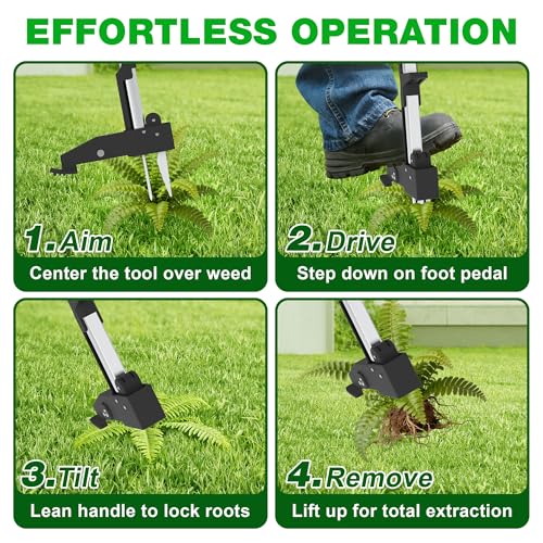 PadPure Stand Up Weed Puller