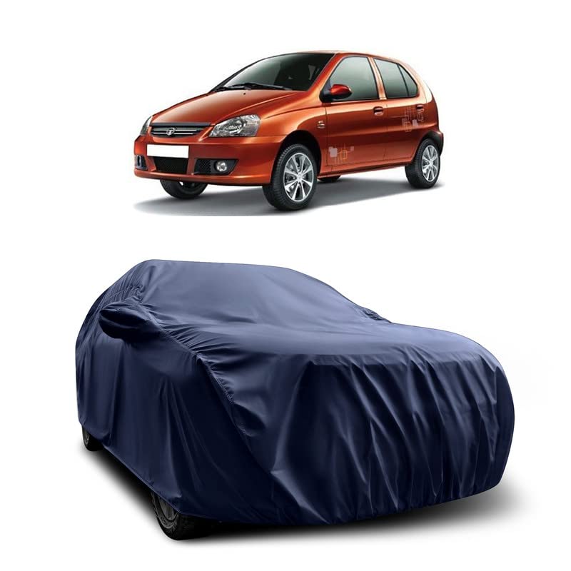 Image of MADAFIYA Car Accessorie compatible with Tata Indica Vista (2011 to 2024) car cover - Water Proof car Cover - with Mirror car cover Tata Indica Vista car cover