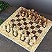 MESHNEW Jeu d'échecs en marbre fait à la main - 38,1 x 38,1 cm - Grand jeu d'échecs en marbre marron et corail - Idéal pour la décoration de la maison - Jeu d'échecs lesté pour adultes