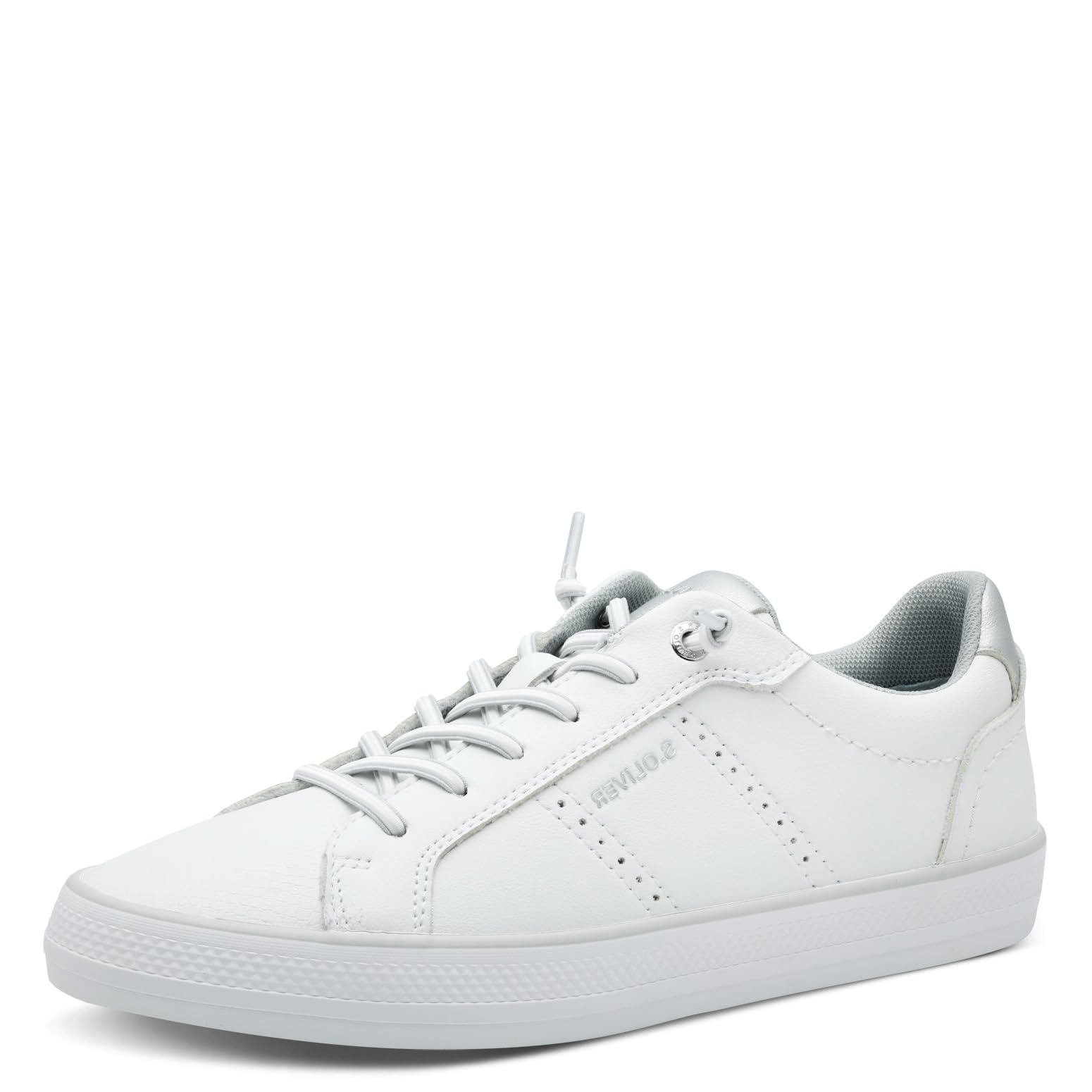 s.Oliver Damen Sneaker flach mit Schnürsenkeln Freizeit