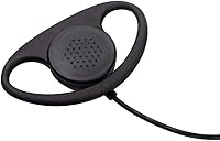 Vista 4 de Caroo Auriculares en forma de D con micrófono PTT compatibles con Baofeng UV-5R BF-888S BF-F8HP BF-F9 UV-82 UV-82HP UV-82C Kenwood TK-2107 TK-3107