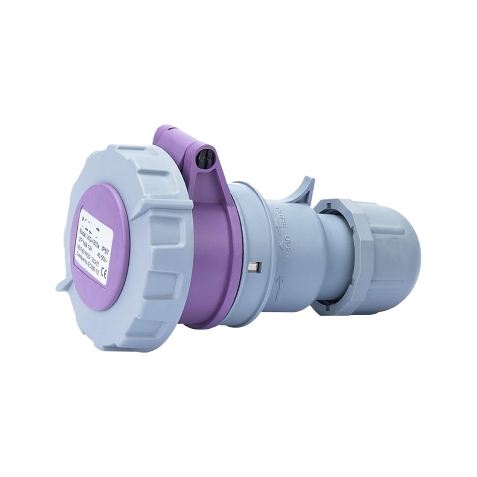 Connecteur étanche 20-25V industriel idéal pour vos installations extérieures sous la pluie - 2