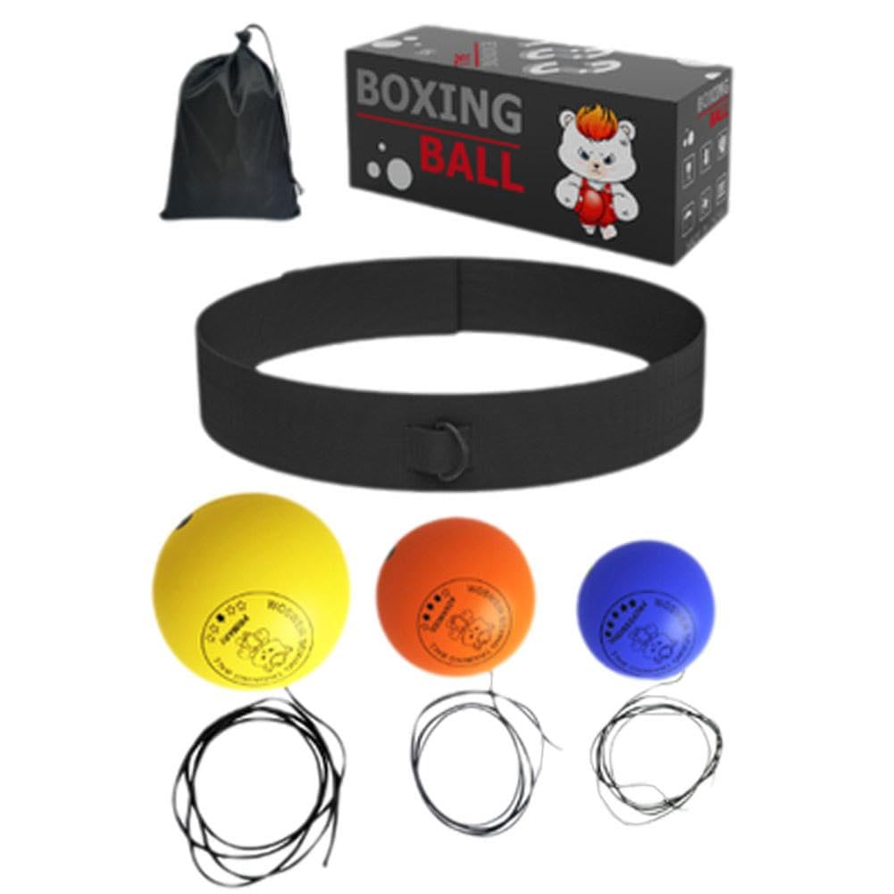 Boxing Reflex Ball With Head Band Fighting Speed Training Punch Ball Exercise Muay Kid Equipment Adults MMA stuff boys men 16-18 boxing gym men gifts teenage teenage training years fitness For
